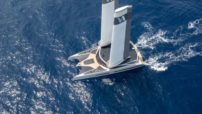 IL COMUNE DI ISCHIA A BORDO DEL GANANY, IL CATAMARANO GREEN CHE STUDIA LA POSIDONIA
