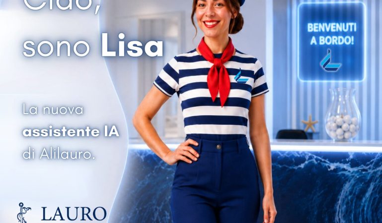 ALILAURO, ARRIVA LISA: È L’ASSISTENTE VIRTUALE NATA DALL’INTELLIGENZA ARTIFICIALE