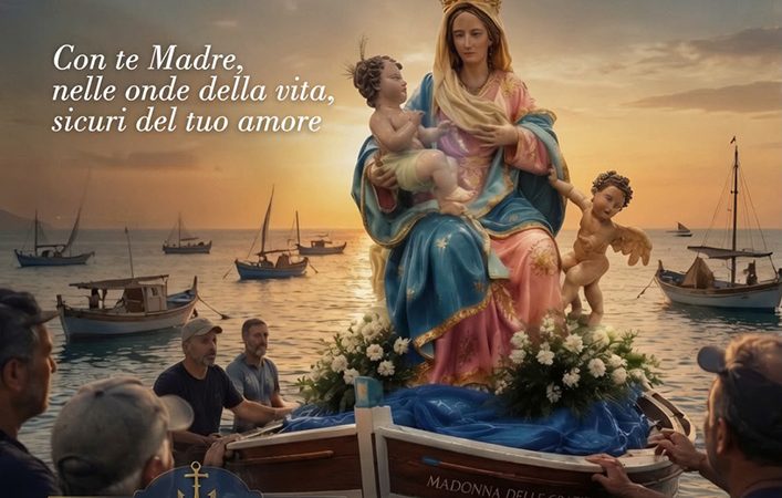 PROCESSIONE VIA MARE DELLA MADONNA DELLE GRAZIE A LACCO AMENO