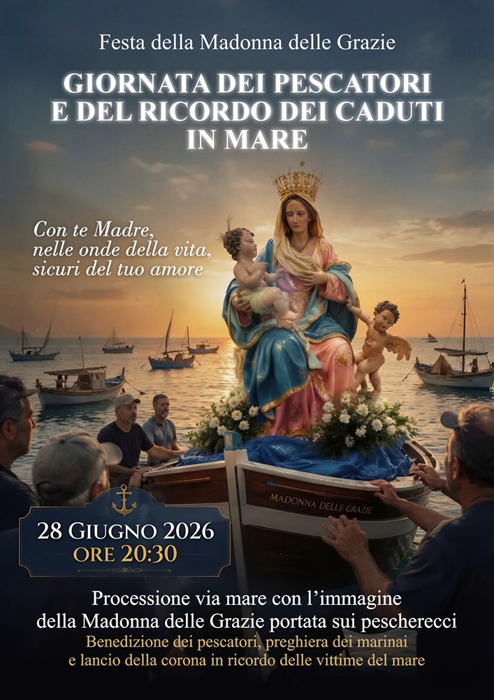 PROCESSIONE VIA MARE DELLA MADONNA DELLE GRAZIE A LACCO AMENO