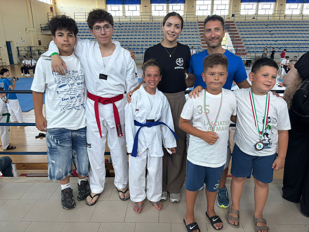 PIOGGIA DI MEDAGLIE PER I RAGAZZI DEL CENTRO MOO DUK KWAN DI ISCHIA