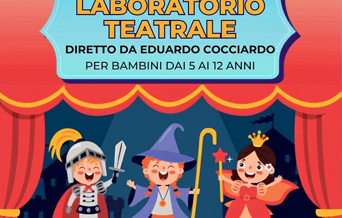 LABORATORIO TEATRALE A FORIO PER BAMBINI DAI 5 AI 12 ANNI DIRETTO DAL REGISTA EDUARDO COCCIARDO
