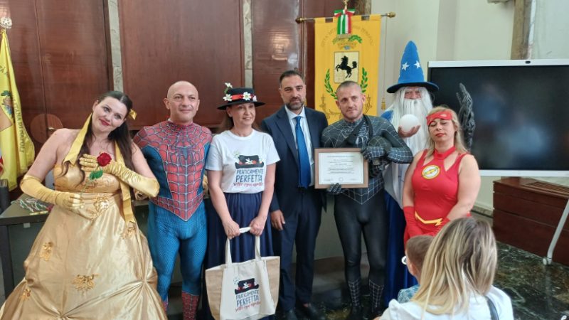 SUPEREROI IN CORSIA: LA CITTÀ METROPOLITANA PREMIA I VOLONTARI DELL’ASSOCIAZIONE A.G.E. DI MUGNANO