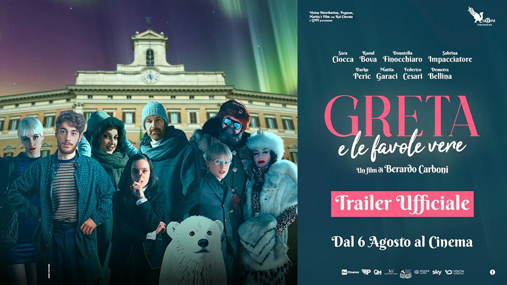IL 6 AGOSTO AL CINEMA “GRETA E LE FAVOLE VERE” UN FILM DI BERNARDO CARBONI