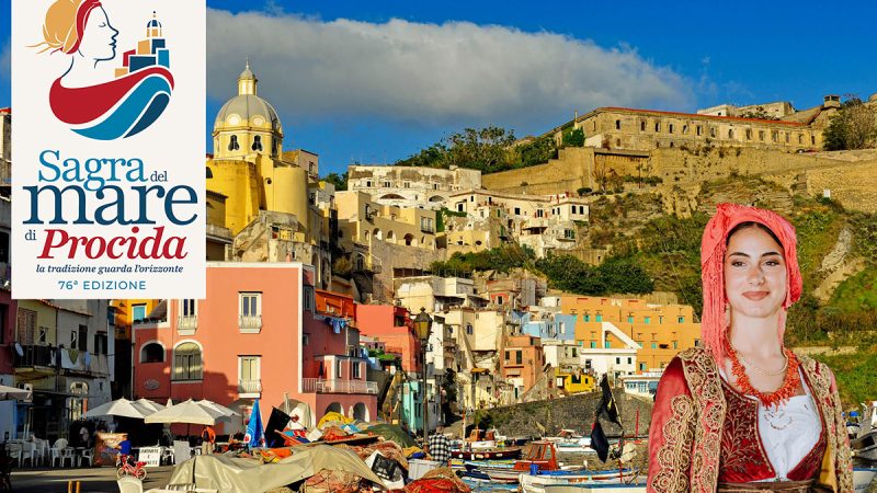 PROCIDA CELEBRA IL MARE: ELEZIONE DELLA “GRAZIELLA” 2026, CONCERTO DE LE VIBRAZIONI E SPETTACOLO PIROTECNICO