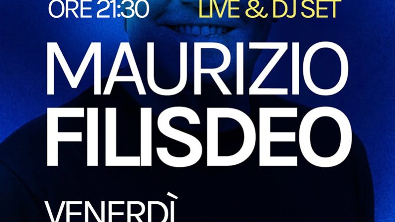 QUESTA SERA TORNA MAURIZIO FILISDEO A PIAZZA ANTICA REGGIA