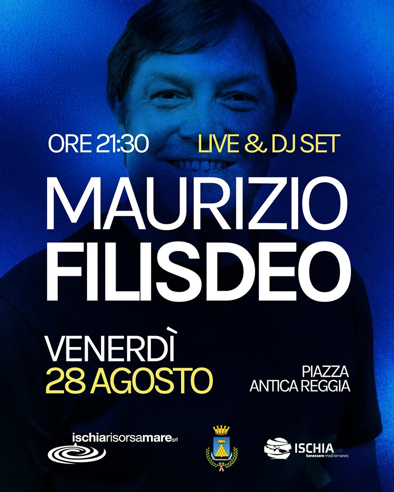 QUESTA SERA TORNA MAURIZIO FILISDEO A PIAZZA ANTICA REGGIA
