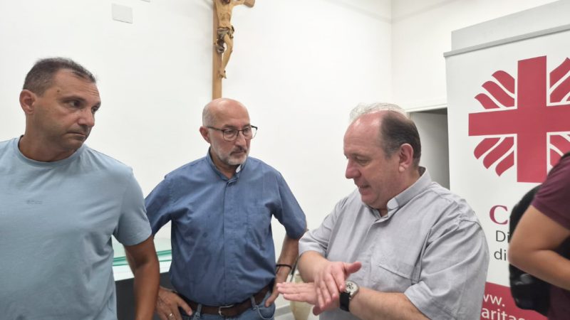 A POZZUOLI VISITA DI DON MARCO PAGNIELLO, DIRETTORE DI CARITAS ITALIANA