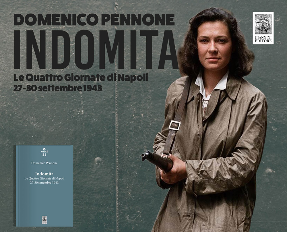 QUATTRO GIORNATE DI NAPOLI, DOMENICO PENNONE PRESENTA IL LIBRO “INDOMITA” IN TRE TAPPE TRA NAPOLI, POMIGLIANO E BARRA
