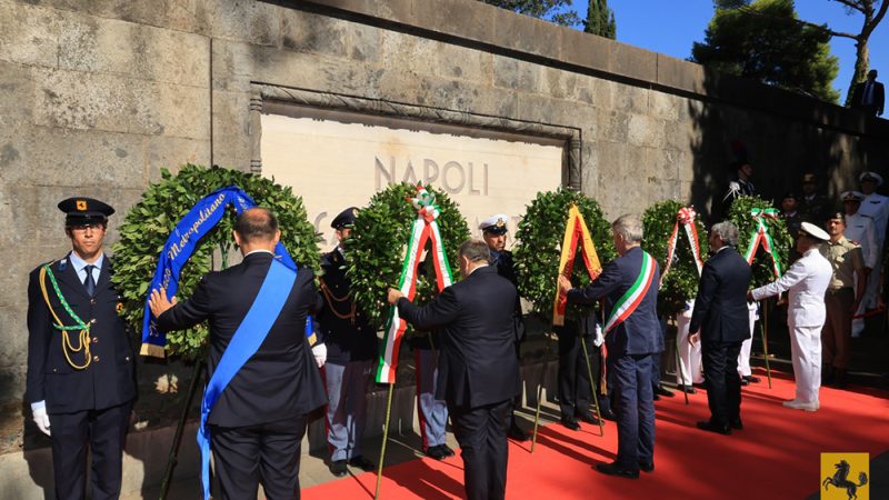 QUATTRO GIORNATE DI NAPOLI, LA CITTÀ METROPOLITANA RENDE OMAGGIO AGLI EROI DELLA LIBERTÀ