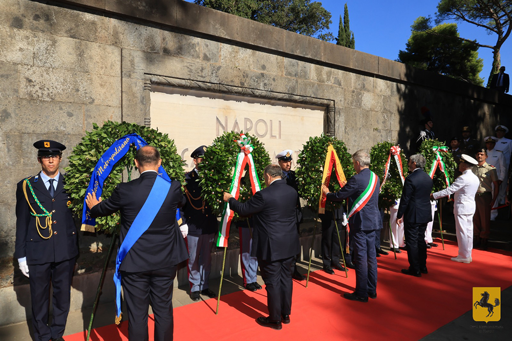QUATTRO GIORNATE DI NAPOLI, LA CITTÀ METROPOLITANA RENDE OMAGGIO AGLI EROI DELLA LIBERTÀ