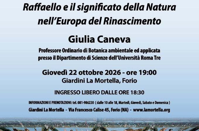 FONDAZIONE WALTON, GIOVEDÌ 22 OTTOBRE AI GIARDINI LA MORTELLA ULTIMO APPUNTAMENTO CON LE CONFERENZE DI “PROGETTO KEPOS”