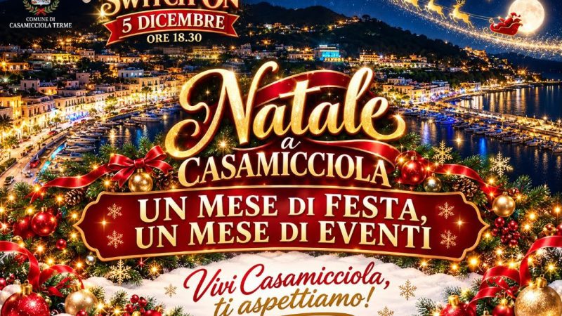 STELLE DEL GUSTO, EVENTI PER BAMBINI, MUSICA E SPETTACOLI, TRADIZIONE: ECCO IL NATALE DI CASAMICCIOLA