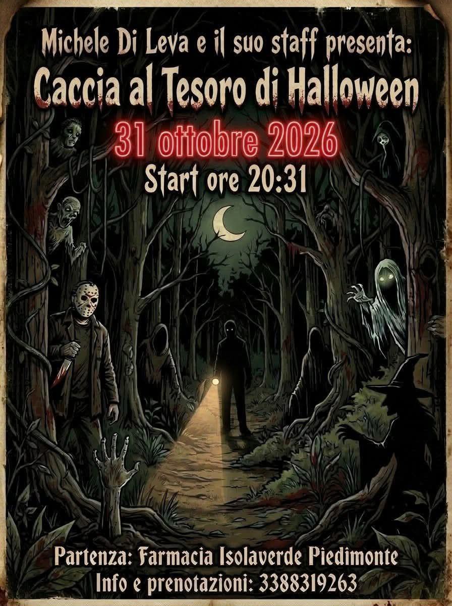 TORNA LA MAGIA DA BRIVIDO: MICHELE DI LEVA E IL SUO STAFF PRESENTANO LA “CACCIA AL TESORO DI HALLOWEEN”