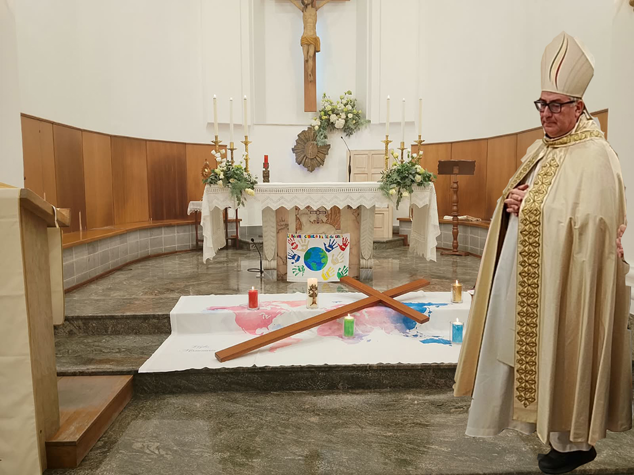 ESSERE CHIESA IN USCITA. LA VEGLIA MISSIONARIA DIOCESANA A FONTANA CON IL VESCOVO CARLO