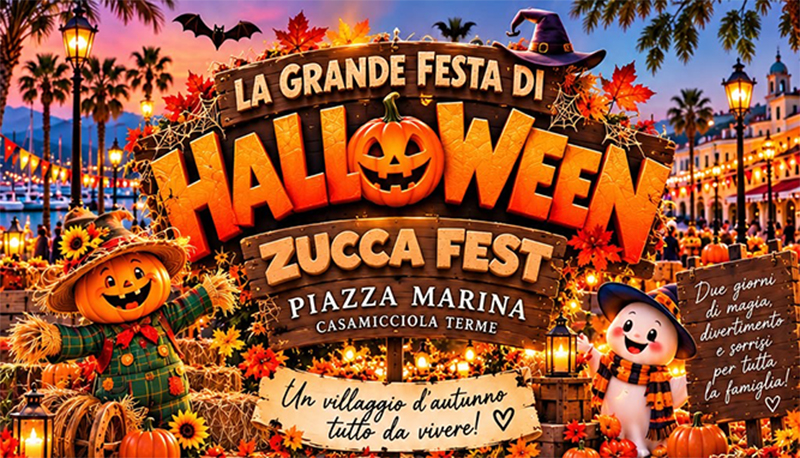 HALLOWEEN E ZUCCA FEST A CASAMICCIOLA, DUE GIORNI DI FESTA PER I BAMBINI